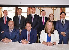 Feldman of HFZ Capital Group addresses members at <br>YM/WREA membership luncheon at the University Club